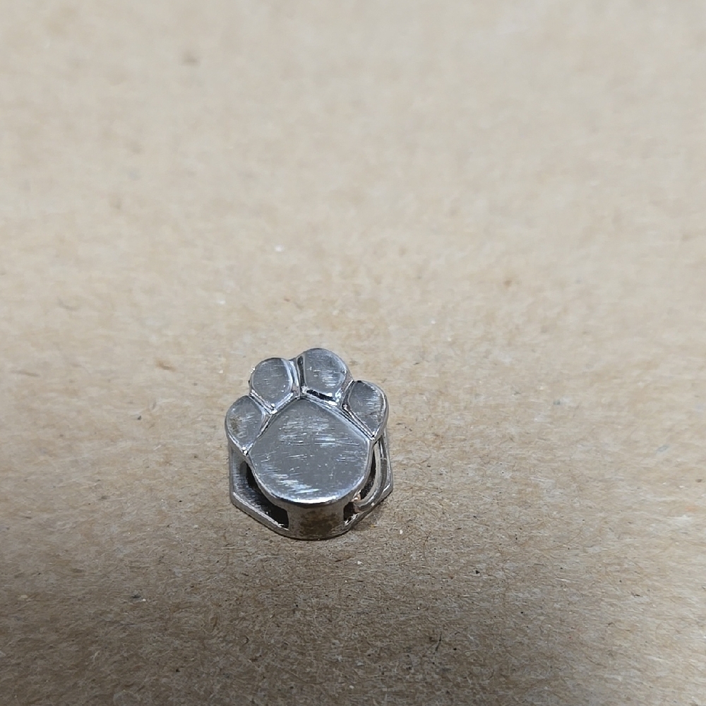 KEEP Collective Silver Paw Print Charm